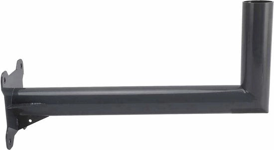 Montaggio satellitare in alluminio di alta resistenza - Asta di montaggio per piattaforma satellitare per parete di copertura - Lunghezza 62x2cm/244x08in.