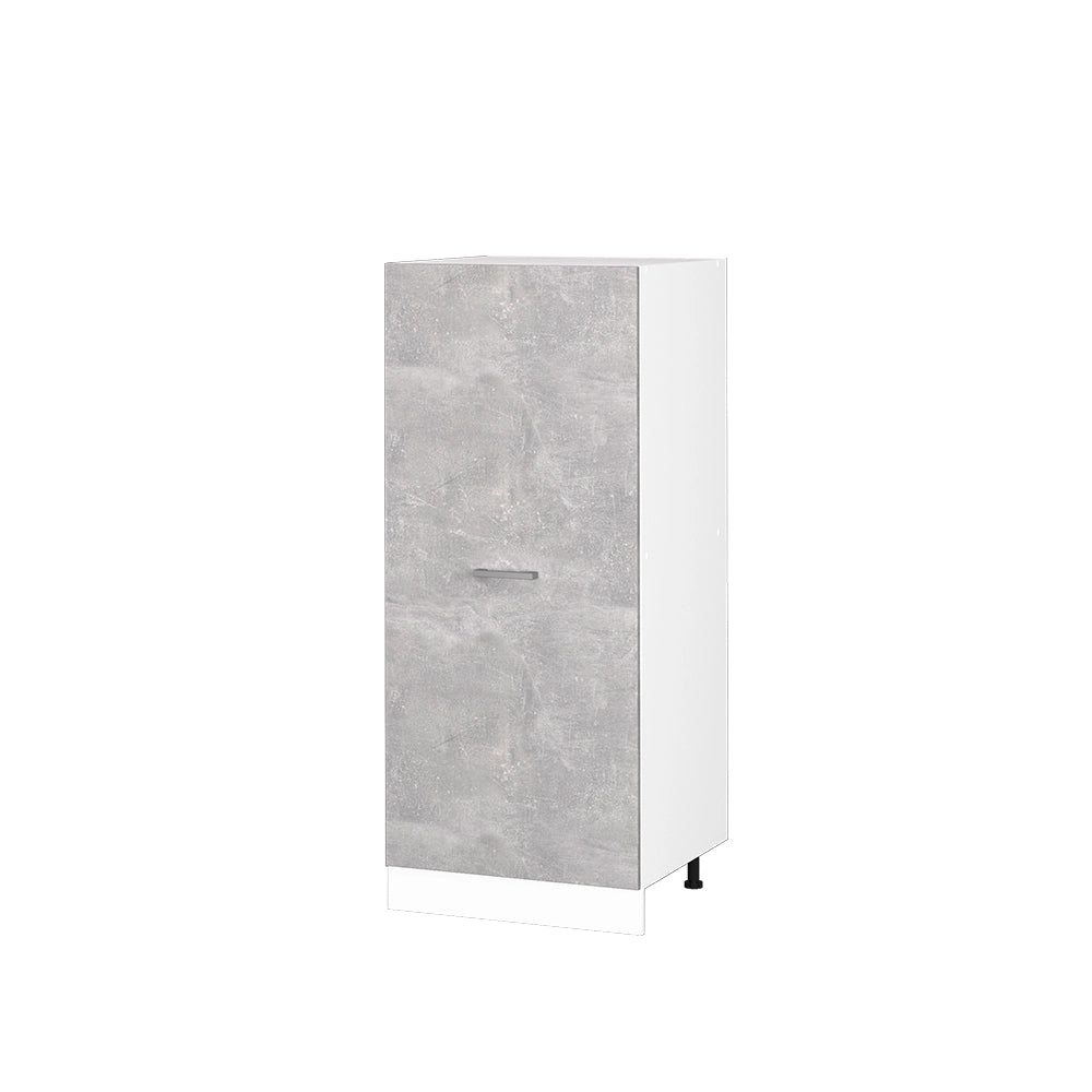 Mobile cucina dispensa R-Line Calcestruzzo/Bianco 60 cm Vicco