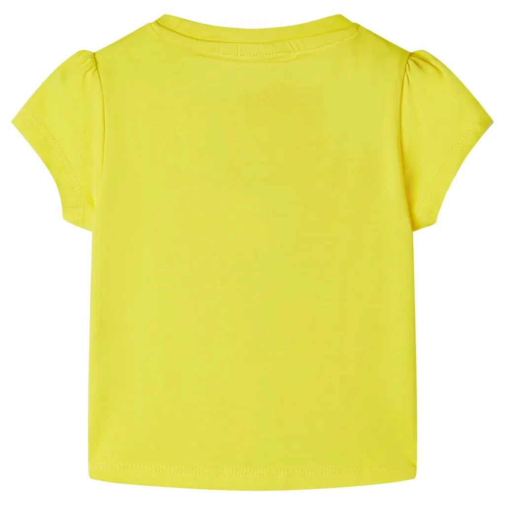 Maglietta da Bambina Gialla 116 11246