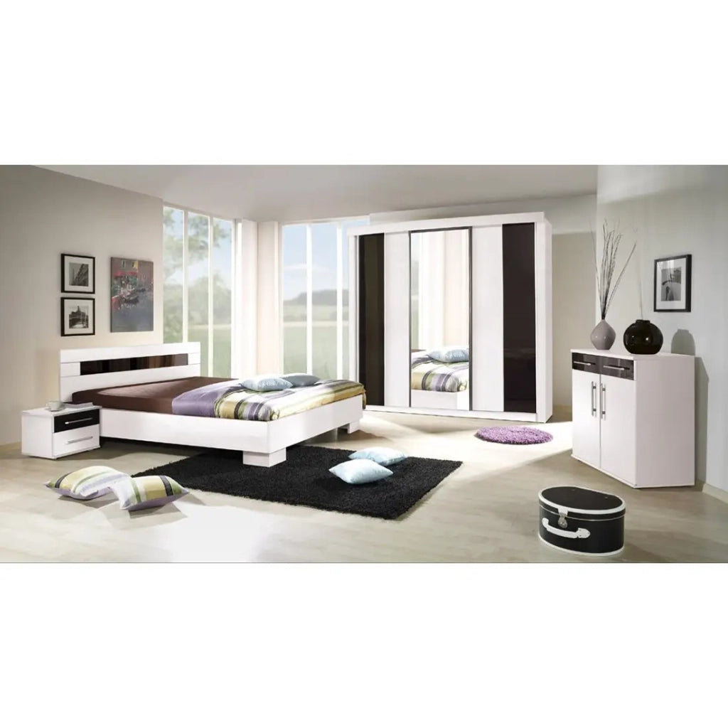 Letto DUBLIN Bianco - 160 x 200 cm