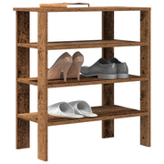 Scarpiera Legno Vecchio 61x32x70 cm in Truciolato 859849