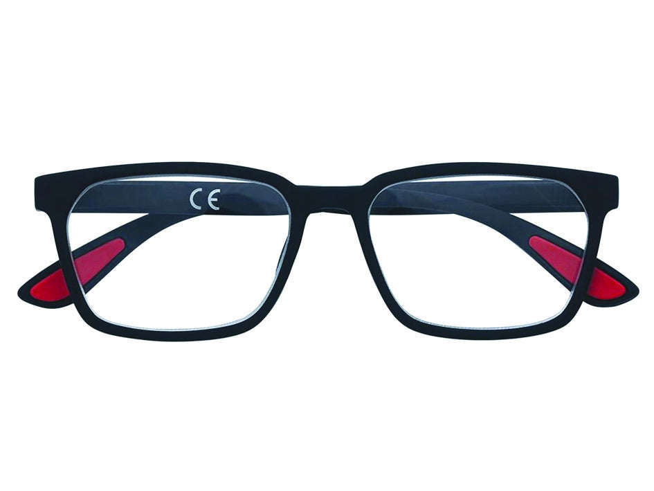 OCCHIALE LETTURA MONTATURA POLICARBONATO NERO SOFT TOUCH PR67  diottrie +3,5  31ZPR67350    ZIPPO