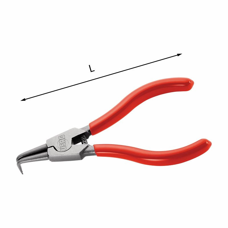 USAG 127 CP 19-60 – Pinza per Anelli Elastici Interni a Becchi Piegati 170 mm