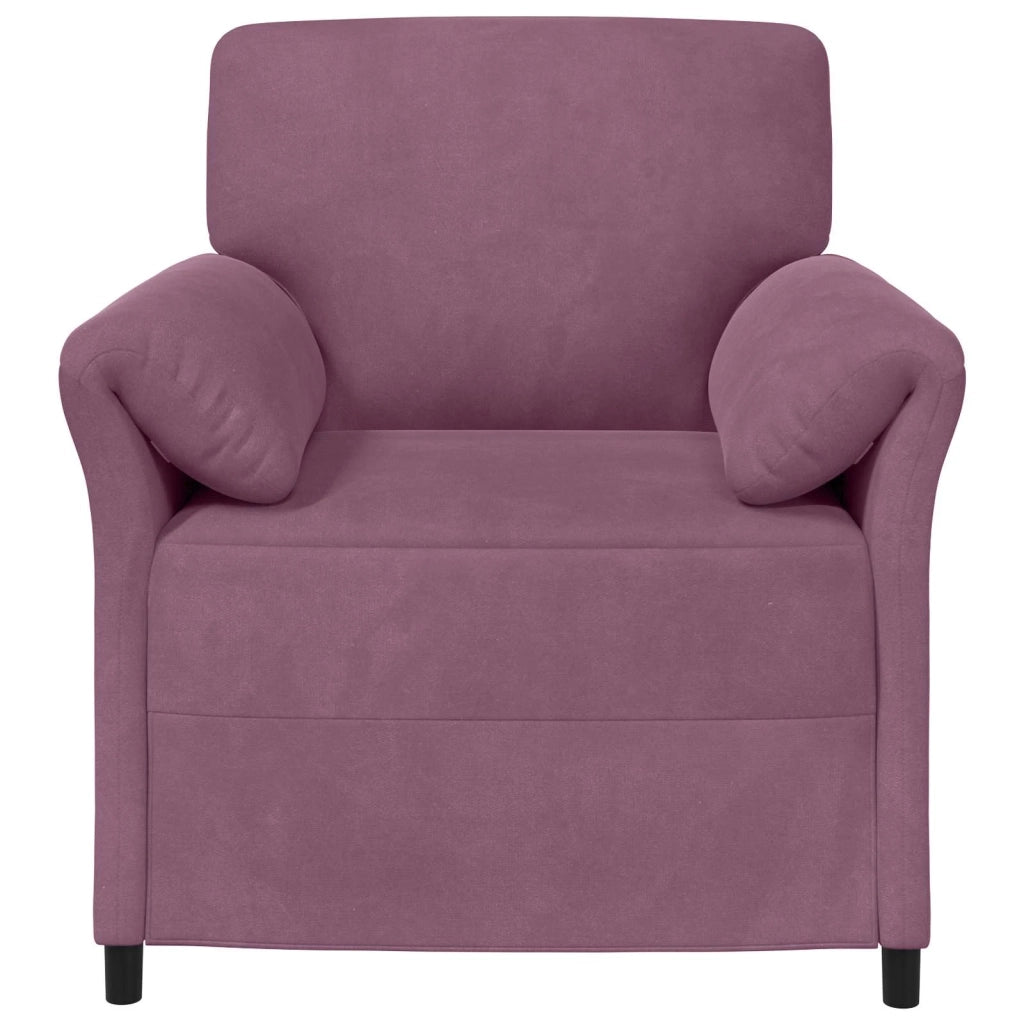 Divano 1 posto Viola 88 x 83 x 95 cm Velluto 42033938