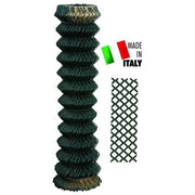 Cavallino 54015 Griglia Plasticata 50x50 mm Rotolo 20 m H 150 cm Filo Acciaio Zincato Rivestimento PVC colore Verde