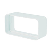 GIUNTO RETTANGOLARE 55X110MM BIANCO PER CAPPE (SFU