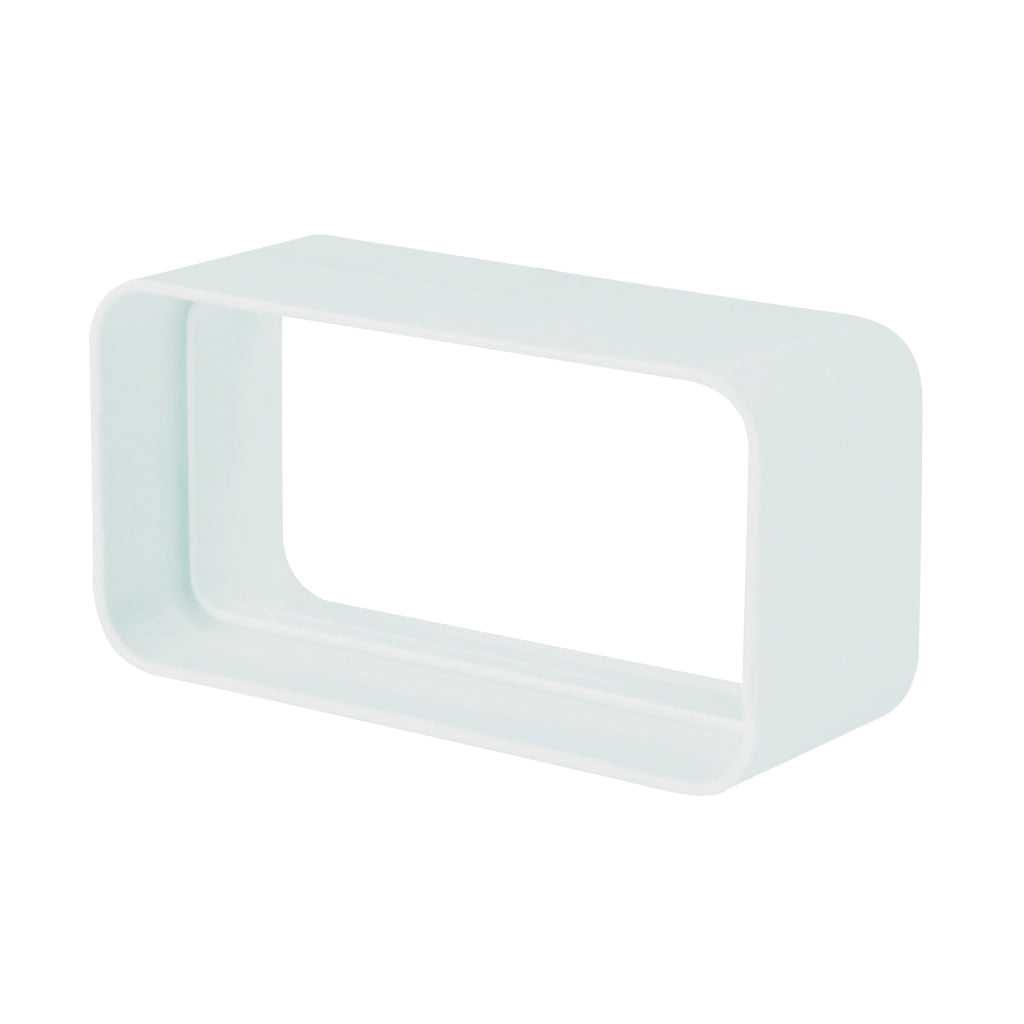 GIUNTO RETTANGOLARE 55X110MM BIANCO PER CAPPE (SFU