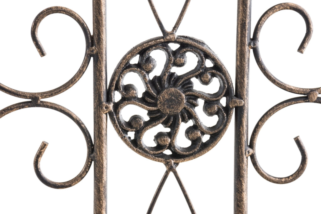 Set di 4 recinzioni da giardino Mangold bronzo