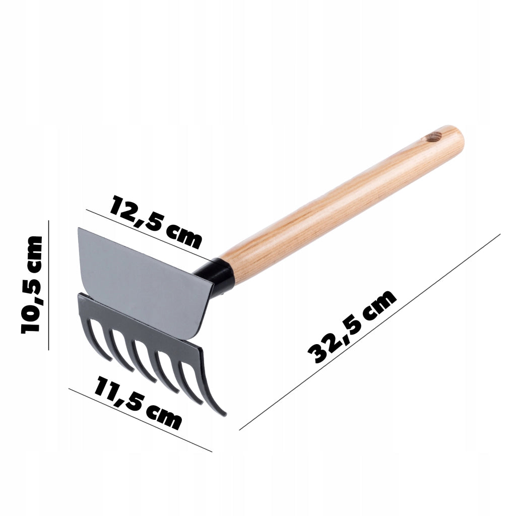 Zappa da giardino KADAX per estirpare le erbacce, 11,5 cm, piccola, 32,5 cm