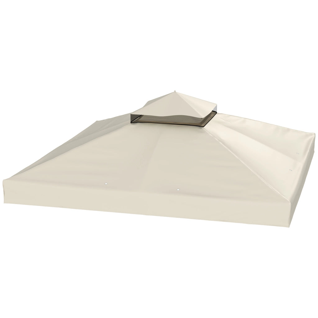 Toldo da giardino 3x3 m ¨C zephmum ¨C crema