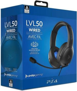 Pdp lvl50 auricolare cablato a padiglione gaming nero, grigio - 051-099-EU-BK