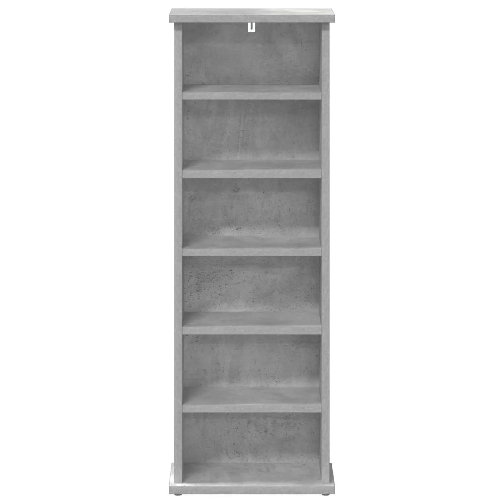 Mobile per CD Grigio Cemento 60 x 17 x 92 cm 8012752