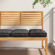Cuscino 2 pcs Nero 40 x 40 x 8 cm Tessuto Oxford 42001582