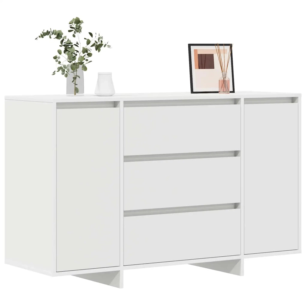 Credenza con cassetto Bianco 120 x 41 x 75 cm Legno multistrato 3333906