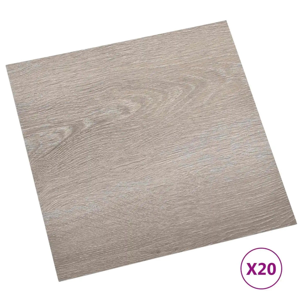 Plance per Pavimentazione Autoadesiva 30,5 x 30,5 cm 20 pz PVC CFW6814768