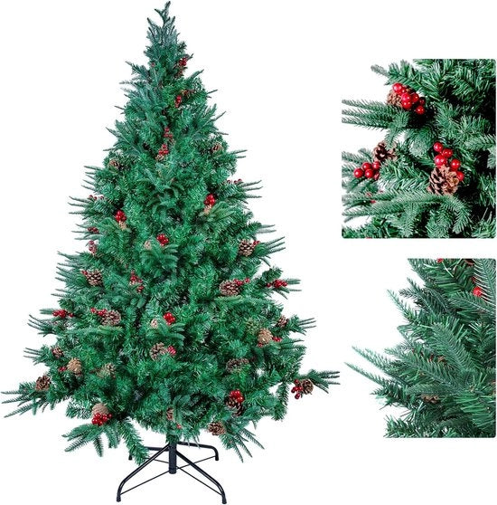 Albero di Natale - Rametti Albero di Natale Artificiale Natale 1.5m