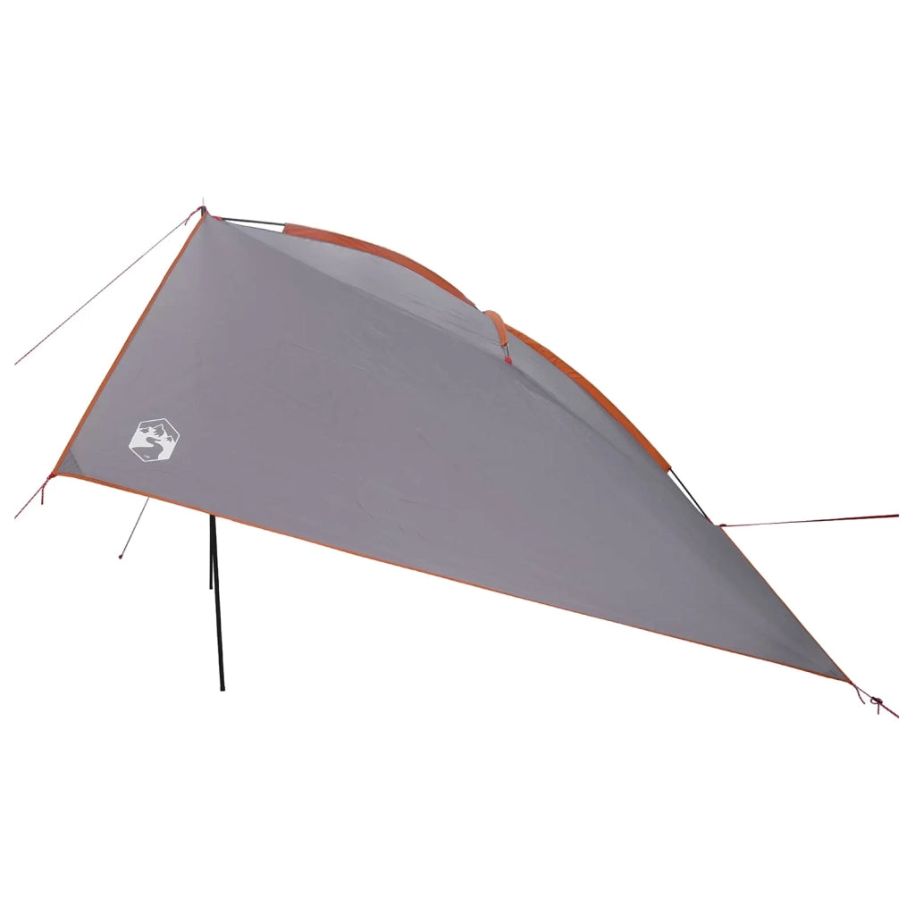 Tenda da auto con tetto Grigio e arancione 308 x 215 x 220 cm 42028549