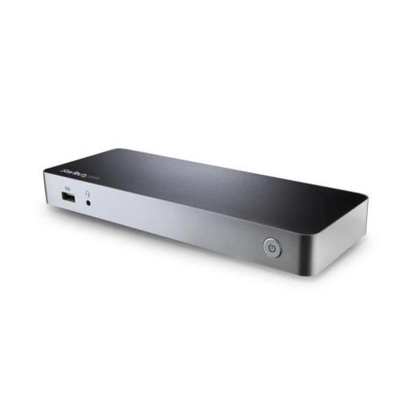 Startech.com docking station usb-c per doppio monitor con power delivery 60w per notebook windows - dock usb-type c a hdmi/dvi mst - dock usb 3.1 gen 1 con ricarica - compatibile thunderbolt 3 - MST30C2HHPDU
