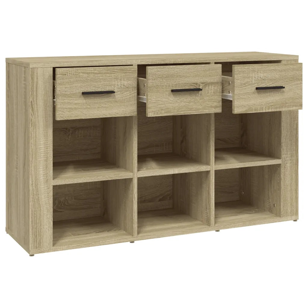Credenza-Buffet-Armadio da cucina Rovere Sonoma 100x30x59,5 cm in Legno Multistrato