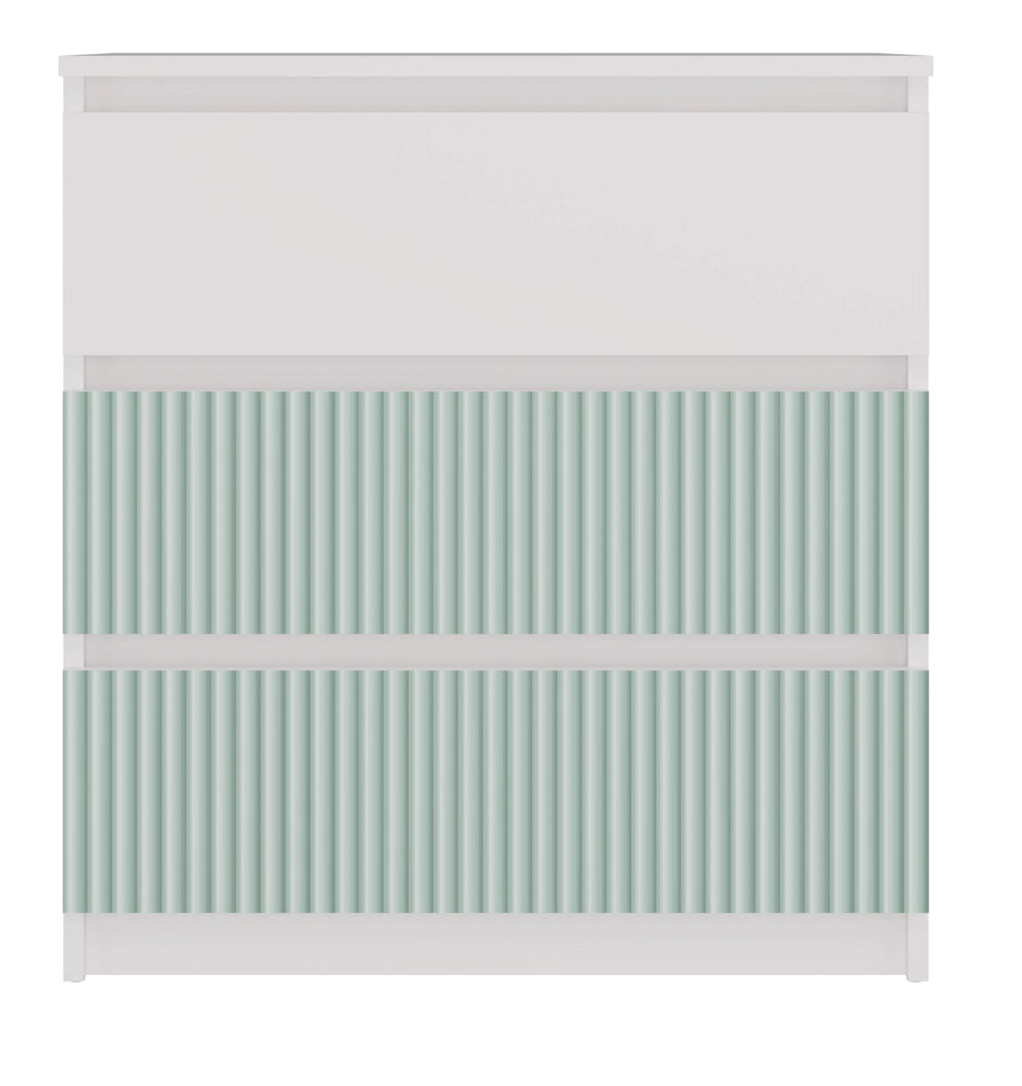 Cassettiera MALWA M3 ARTESO menta menta per camera e soggiorno