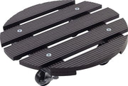 Rollatore per piante in WPC - Capacità di carico 60 kg - Ø 300 mm - Antracite