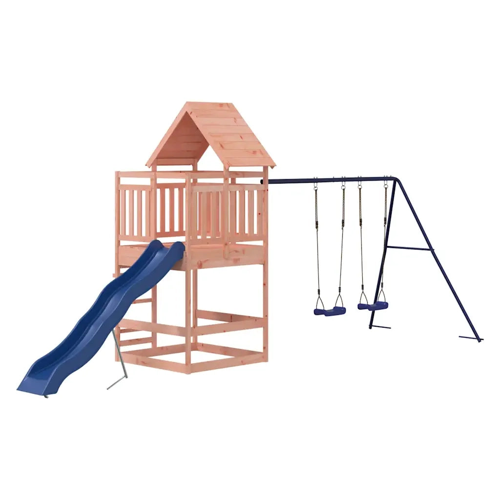 Set da Gioco da Esterno in Legno Massello di Douglas 3157019