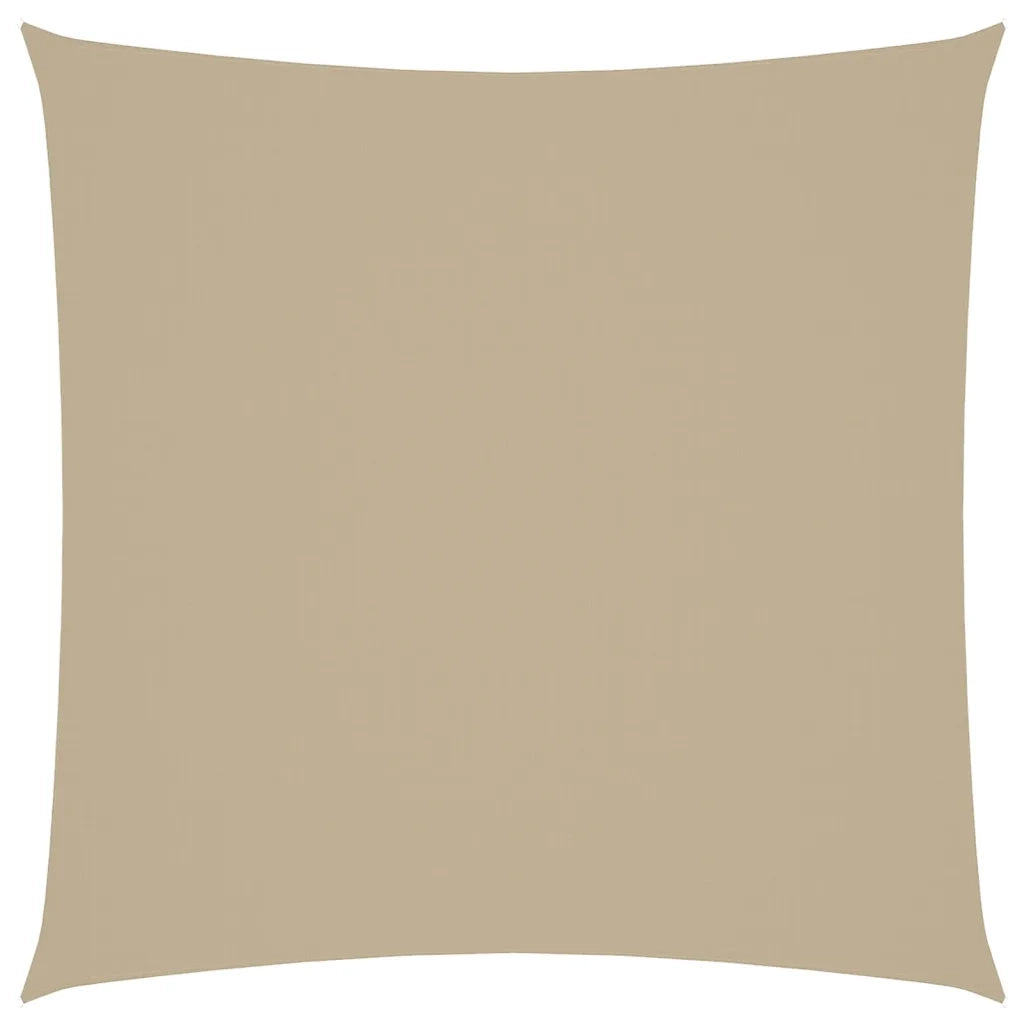 Parasole a Vela in Tela Oxford Quadrato 4,5x4,5 m Beige cod mxl 23260