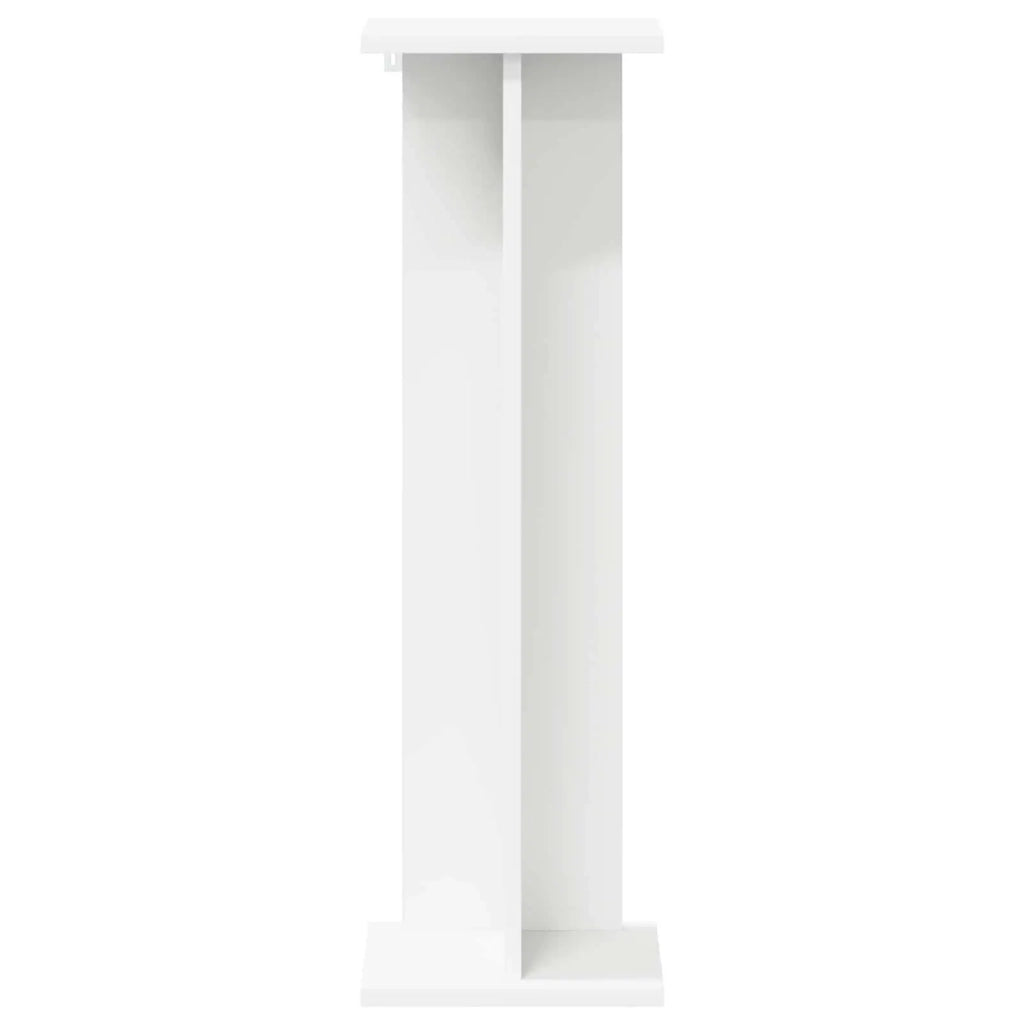 Supporto per piante 2 pcs Bianco 25 x 25,5 x 80,5 cm 899643