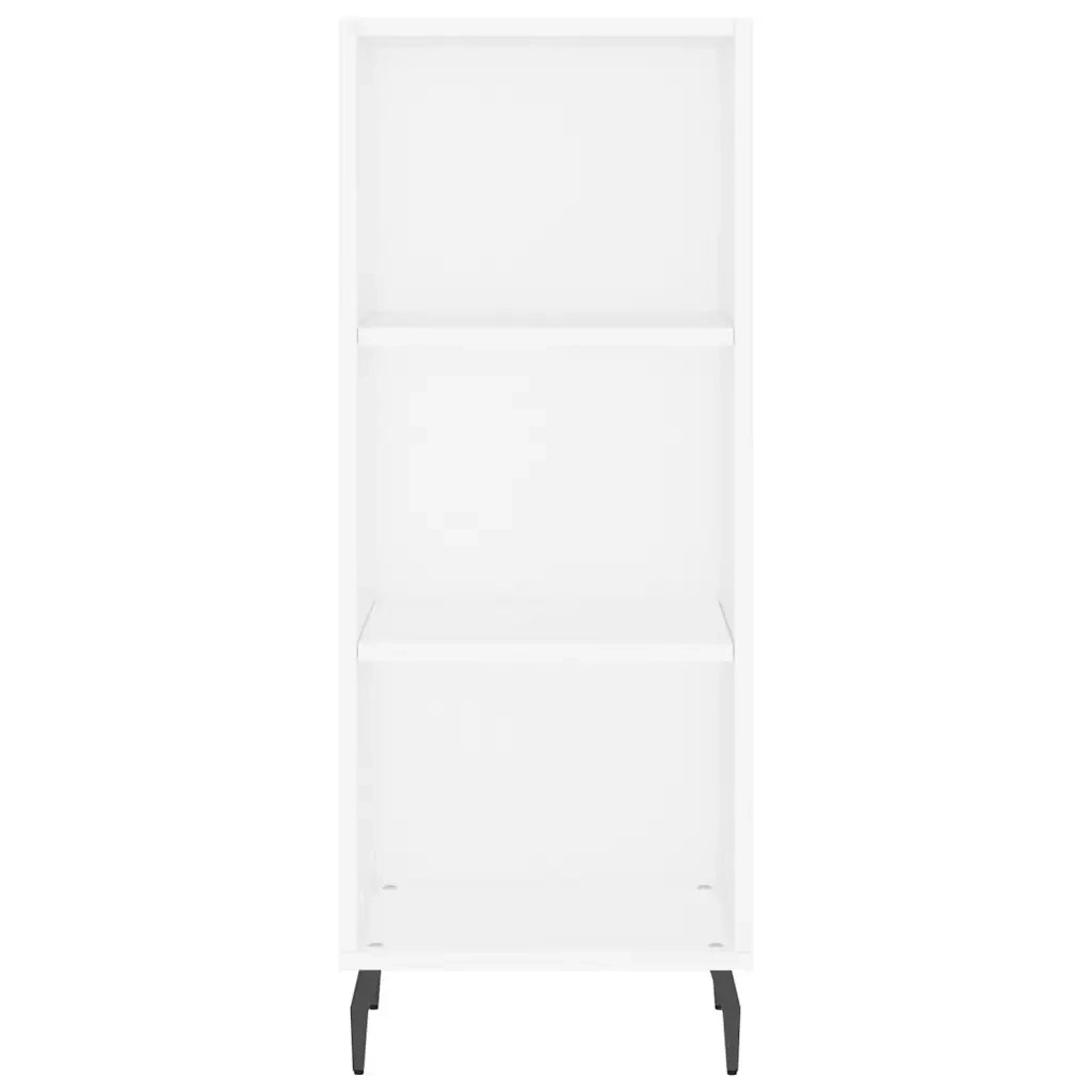 Credenza Bianca 34,5x34x180 cm in Legno Multistrato 3200337