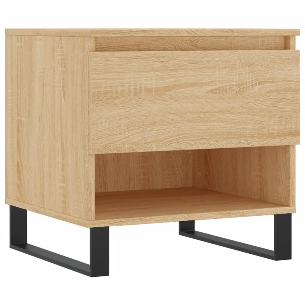 2 pz Tavolini salotto | Tavolino da caff¨¨ | Tavolino da Soggiorno Rovere Sonoma 50x46x50cm Legno Multistrato