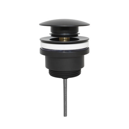 PILETTA CLICK CLACK CON VITE CENTRALE- Nero Opaco- GOPLA- pezzi 1