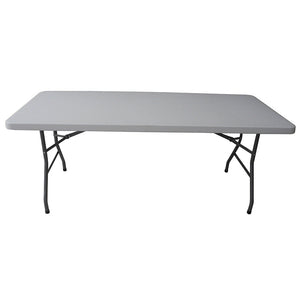 Tavolo Catering Rettangolare Fisso 183x76x74 cm Horeca Bianco