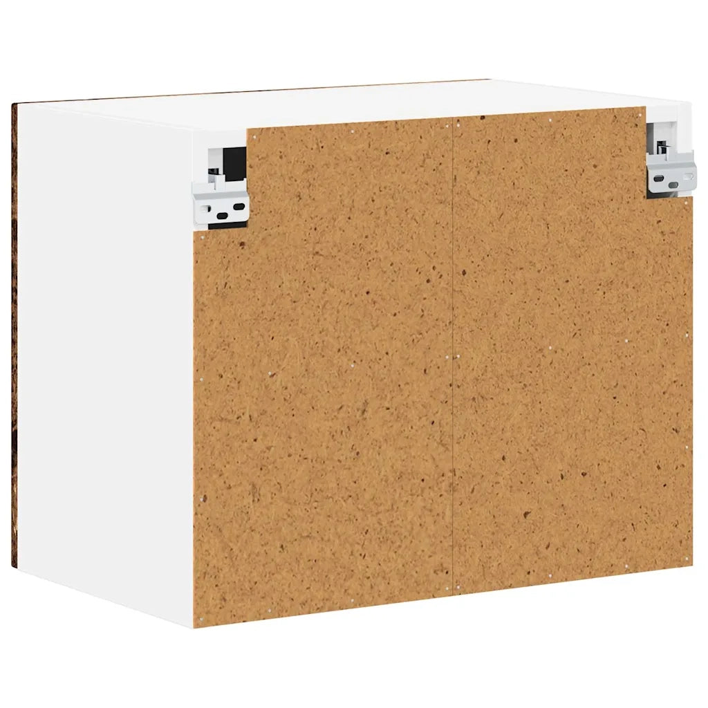 Armadietto a muro LUCCA 2 pcs Legno antico 50 x 31 x 40 cm