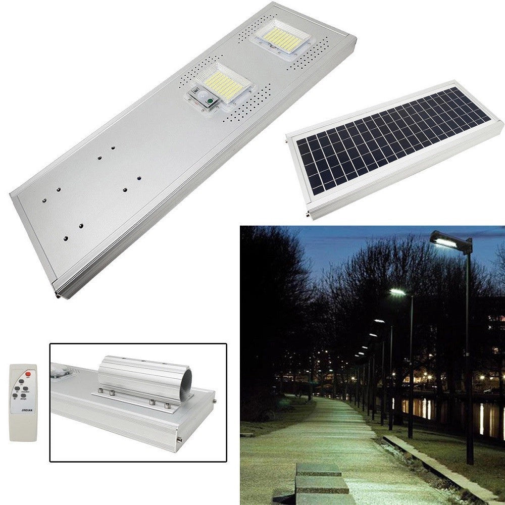 Trade Shop - Lampione Faro Stradale Crepuscolare Led 100w Luce Fredda 100watt Jd19100 -