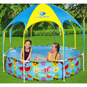 Bestway Piscina Fuori Terra per Bambini Steel Pro Anti UV 244x51 cm 3202538