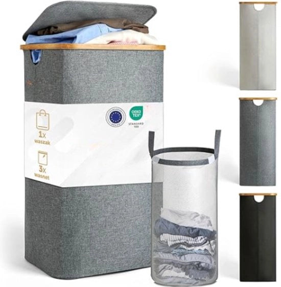 Lavatrice - 100L - Con Coperchio - Grigio