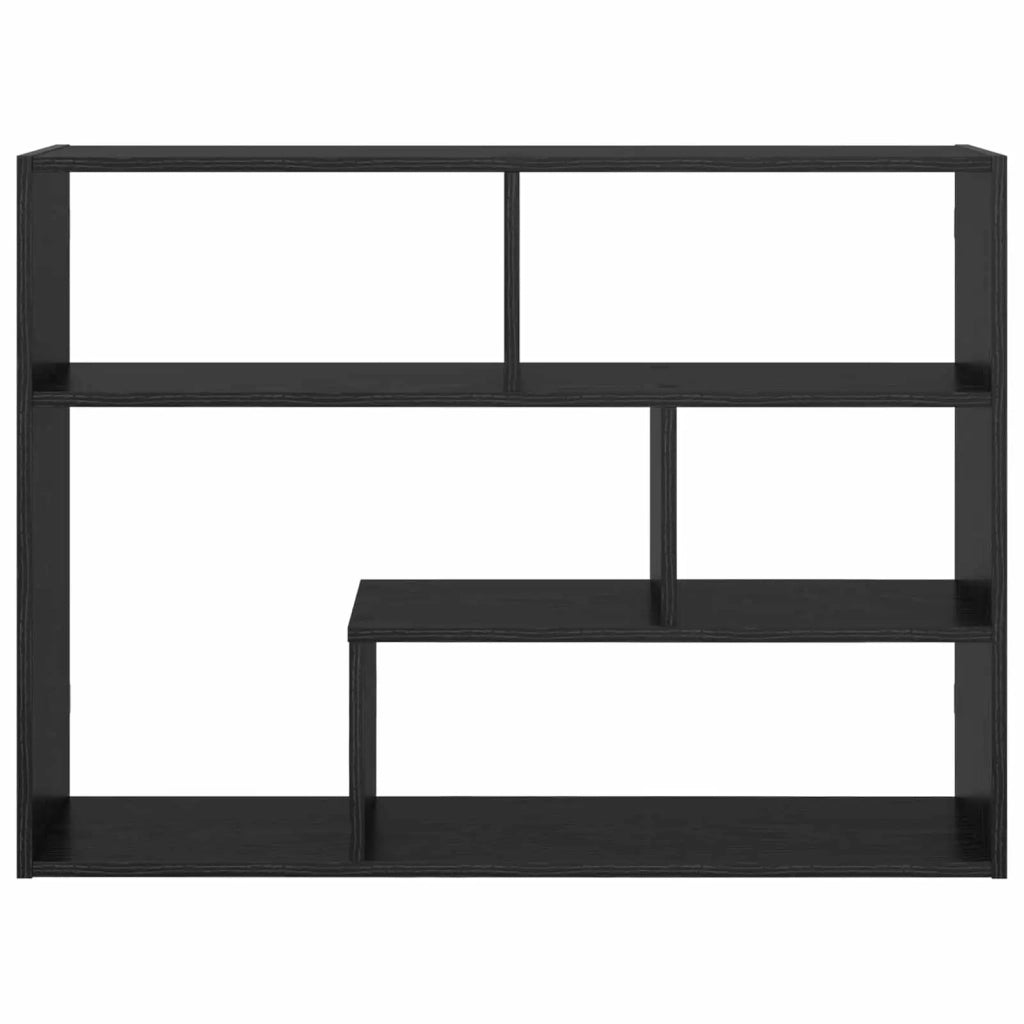 Scaffale da parete A parete Rovere Nero 95 x 20 x 69,5 cm 8012141