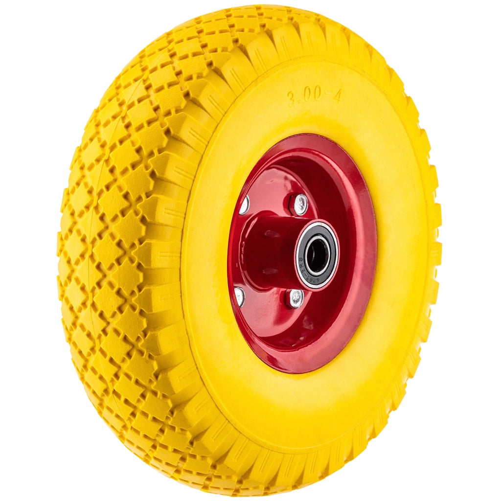 KADAX Kółka do taczek 3.00-4 PU 551031 żółta opona K16352