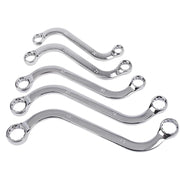 SET 5 CHIAVI DA MECCANICO COMBINATE TIPO S FISSE AUTO ANELLO POLIGONALI 10-19MM