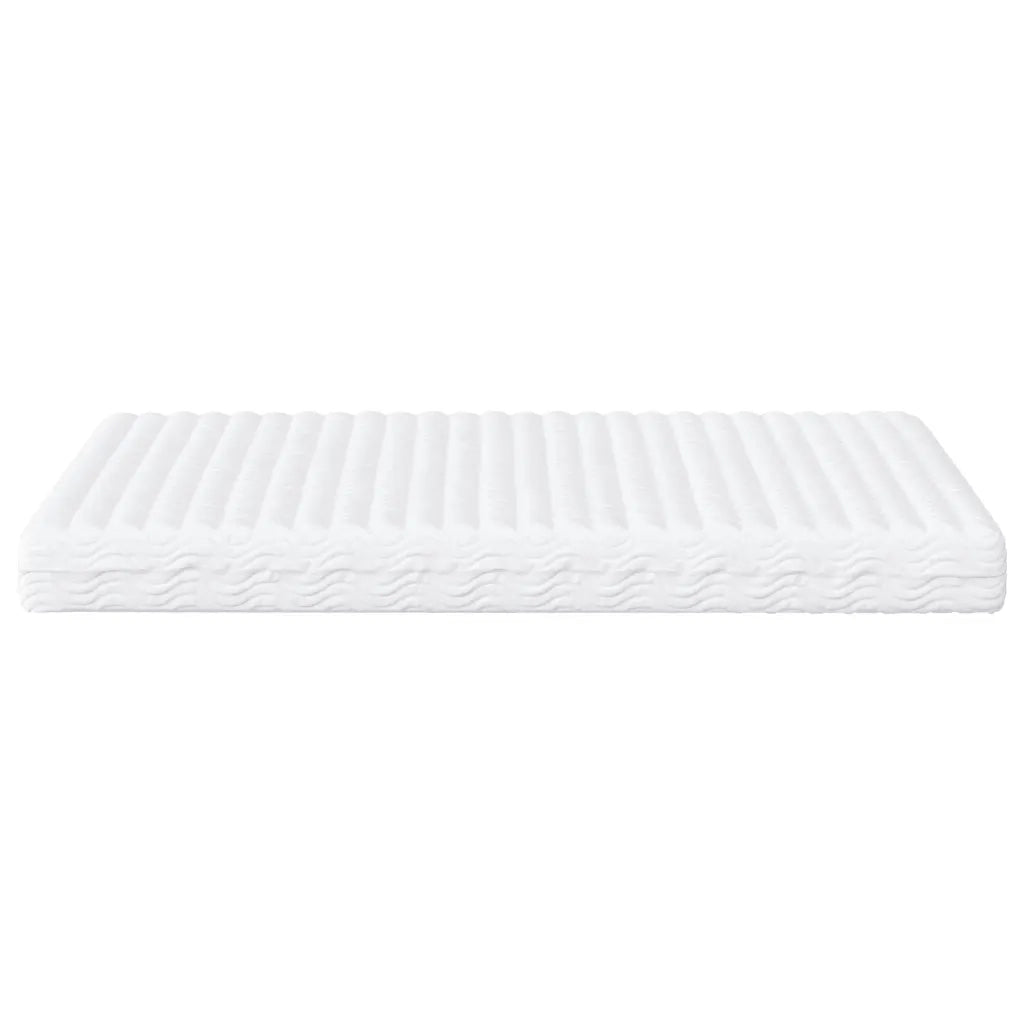 Materasso in Schiuma Bianco 180x200 cm Durezza H2 H3 356347
