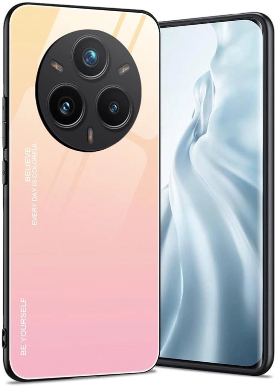 Copriphone per OPPO Realme 14 Pro+ Plus 5G - Resistente ai graffi - Vetro temperato - Ultra-sottile - Antimarcatura - Design leggero - Copritelefono