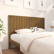 Testiera per Letto Miele 165,5x4x100 cm Legno Massello di Pino