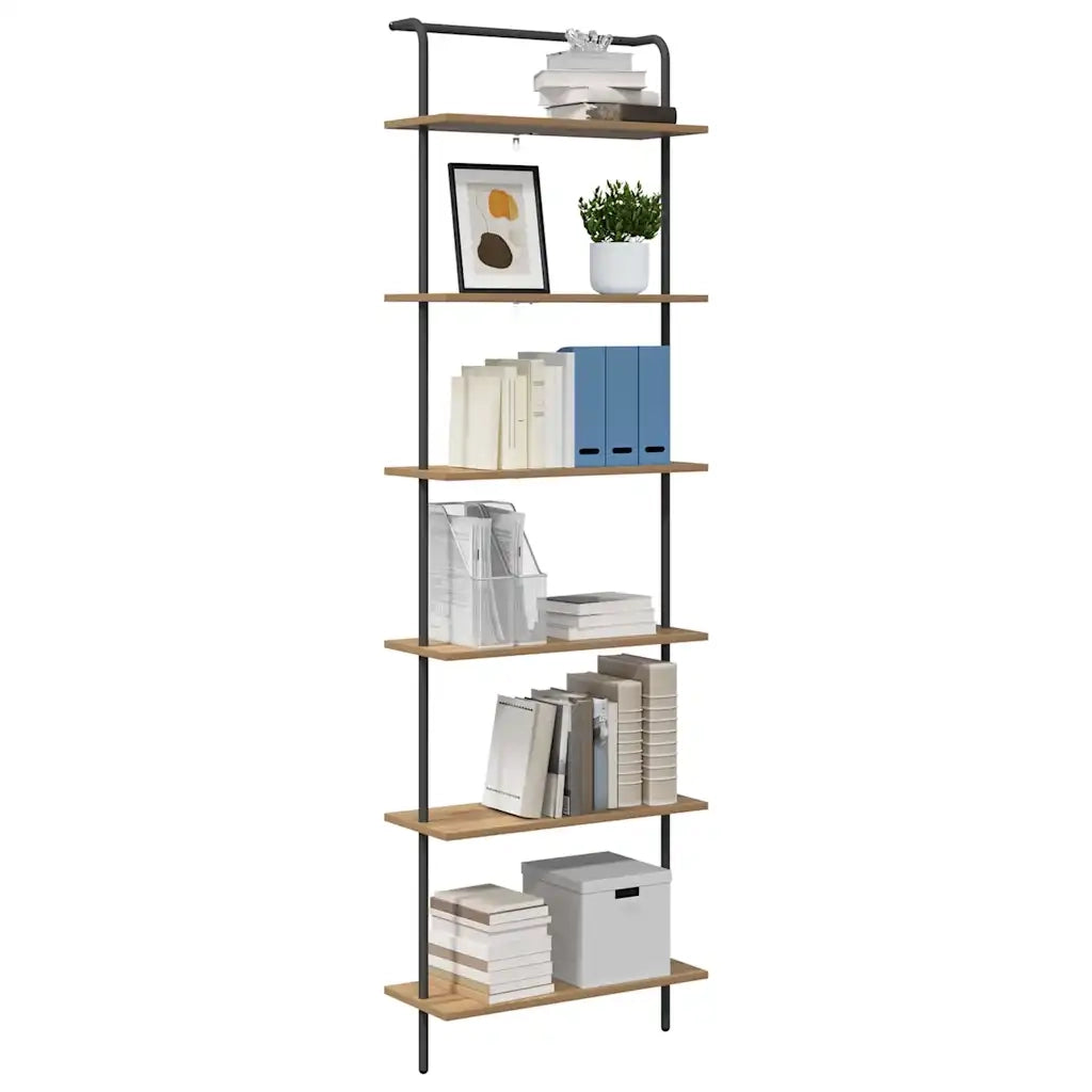 Libreria Rovere artigianale 60 x 24 x 203 cm Legno multistrato 879976