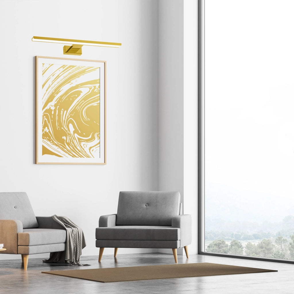 Applique oro per quadri 50 cm LED 12W Pinto Milagro