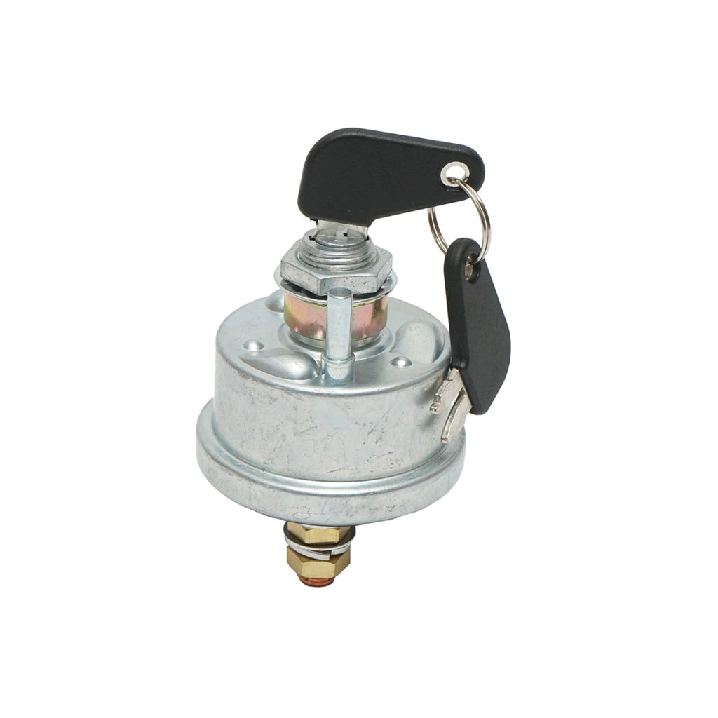 Interruttore di accensione a chiave 24 V, fi 67 mm, connettore in rame M10, fi filettatura di montaggio 18 mm per Caterpillar OEM 7N0718