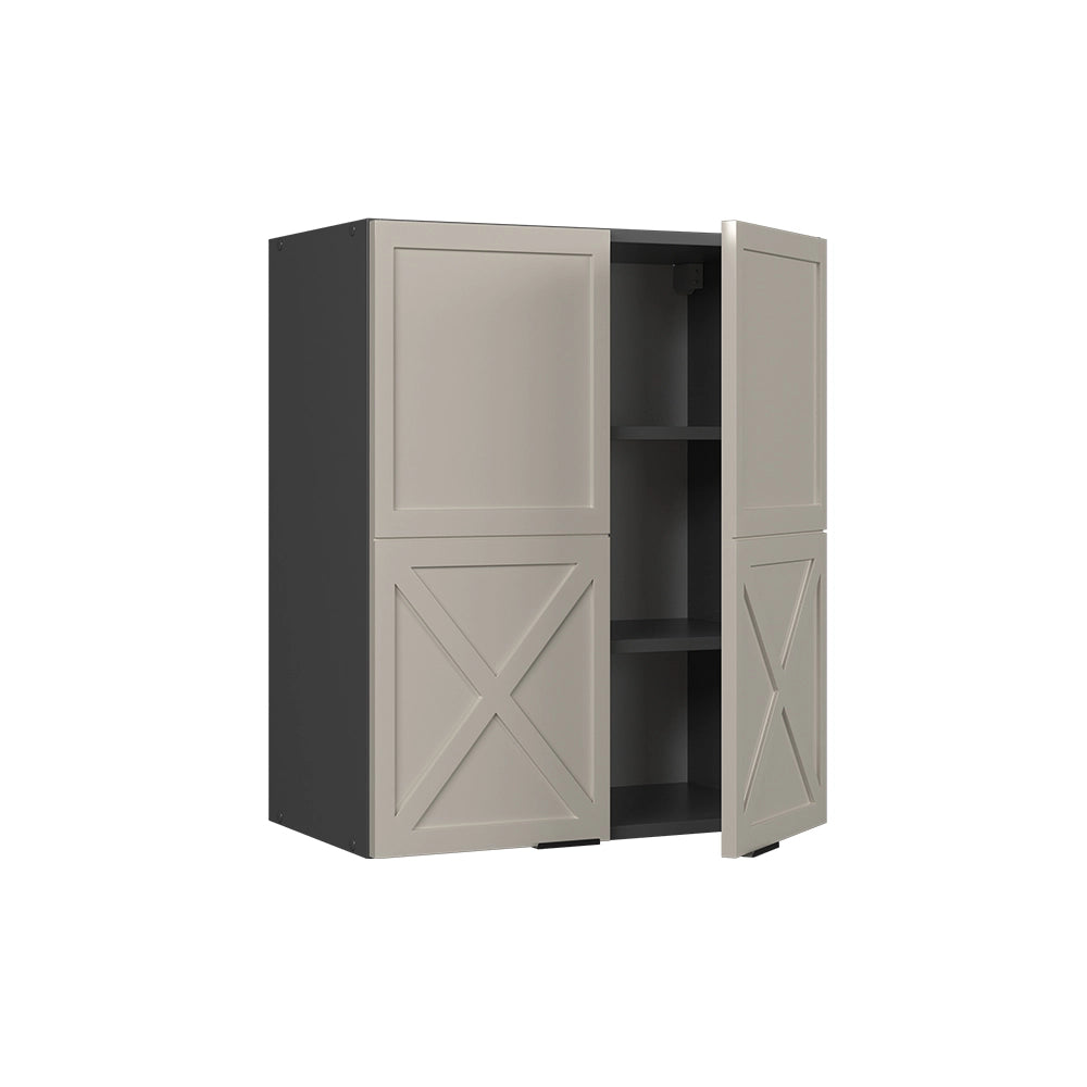 Vicco Pensile da cucina GrigioBeige 60 cm