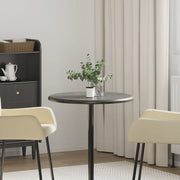 Piano per Tavolo Nero Ã˜60x2,5 cm in Marmo cod mxl 78276