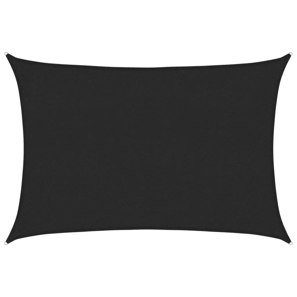 Vela Parasole 160 g/mÂ² Nera 2x2,5 m in HDPE