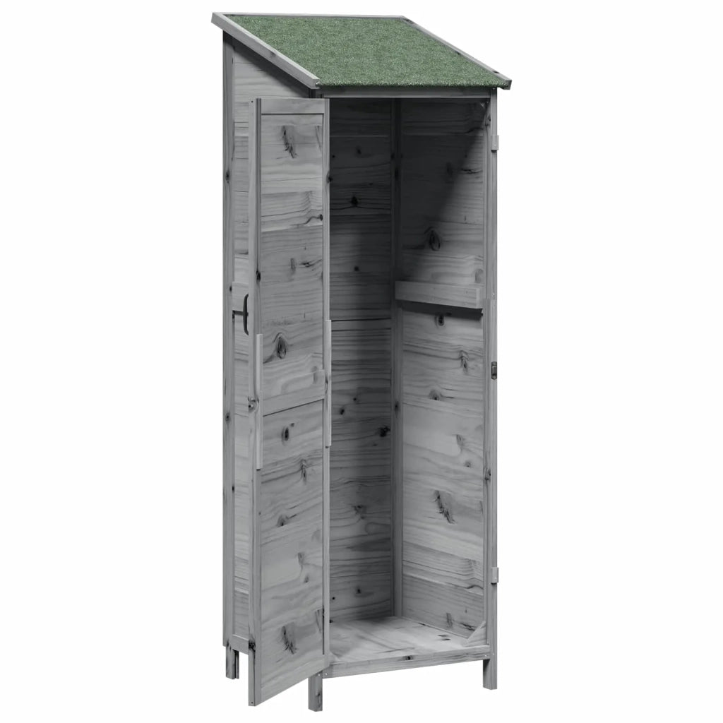 Capanno da Giardino Grigio 59,5 x 56 x 176,5 cm CFW6916759
