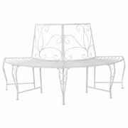 Panchina per Alberi 4-Numero di posti 160 x 80 x 89 cm Acciaio 42029528